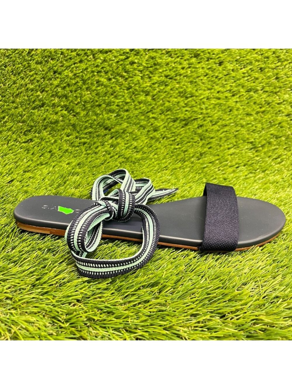 Rothy's The Wrap Womens Size 10 Navy Blue Beach Casual Outdoor Strappy Sandals